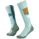 Buff MERINO HW OVER THE CALF SOCKS HWO1 SEA GREEN S 39/41 socks