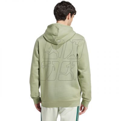 3. adidas Essentials Fleece Hoodie M JJ4662