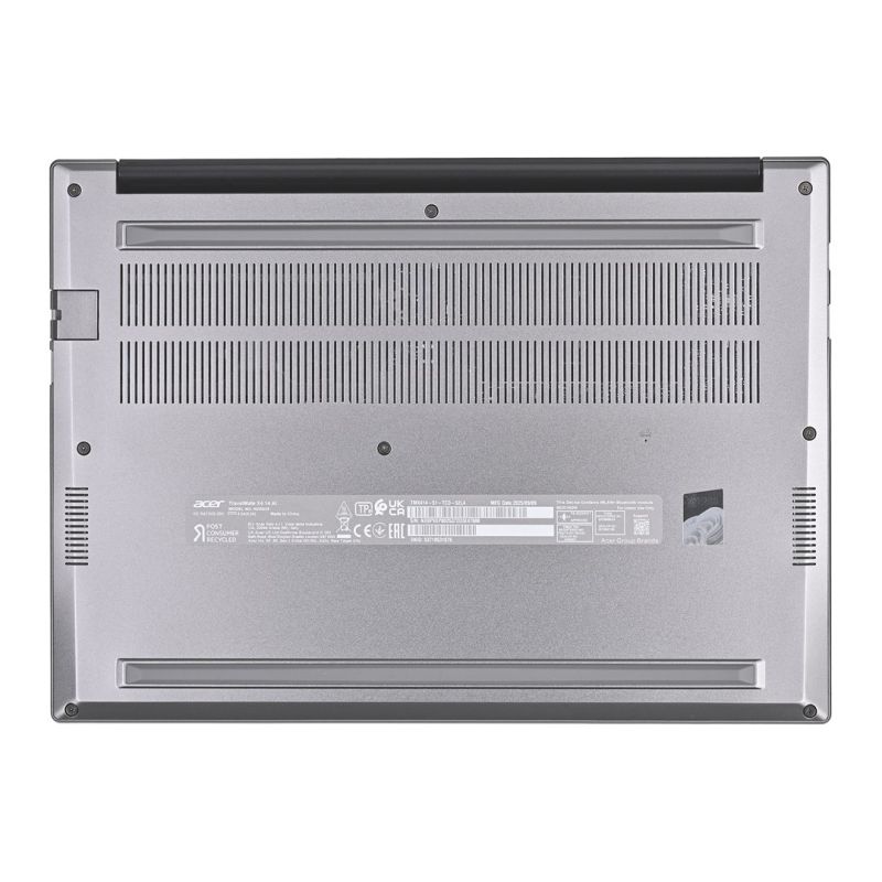 12. Acer TravelMate P4 TMX414-51-TCO Ultra 5 228V 14"WUXGA IPS300n U5 228V 32GB LPDDR5X SSD512 Intel Arc 130V Graphics WLAN+BT LAN Cam1080p 65Wh W11Pro Steel Gray 3Y OnSite