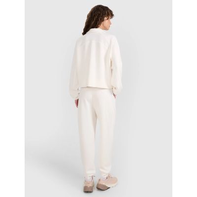 3. Women's 4F modal jogger sweatpants 4FWAW25TTROF1180-11S