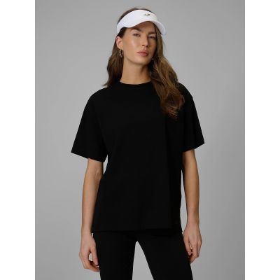 Women's loose plain T-shirt 4F 4FRAW25TTSHF3624-20S