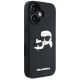 4. Karl Lagerfeld HC 3D Rubber Double Heads iPhone 16 Case - Black