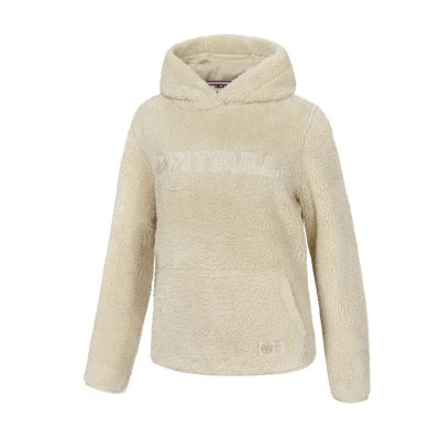 Beige women's hoodie Pit Bull Aragona WMN - 12301226000