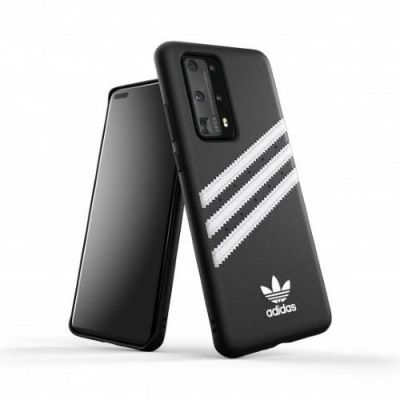 Adidas OR Moulded PU Case for Huawei P40 - Black and White