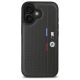 3. BMW M Perforated Tricolor Detail Line iPhone 16 Case - Dark Gray