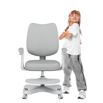 5. Junior 4.6 Gray Swivel Chair
