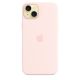 3. Apple Silicone Case with MagSafe Light Pink, for iPhone 15 Plus, MT143ZM/A
