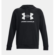 Under Armour Rival Fleece Logo Hoodie – black/white