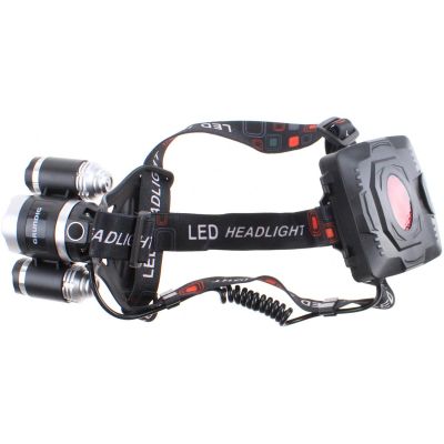 18. GRUNDIG DELUXE 1 LED and 2 COB TOURIST HEADLAMP