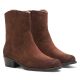 13. Women's brown leather cowboy boots Sergio Leone BT284-S