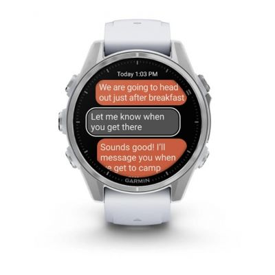 13. Garmin Fenix 8 AMOLED 43mm watch 753759337971