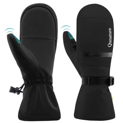 Qunature Ski Gloves 014-S345 Black L