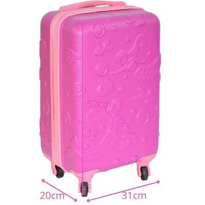 15. PROWORLD KID CABIN TRAVEL SUITCASE 18 INCH - PINK (MERMAID)