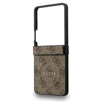 6. Guess 4G Classic MagSafe Case for Samsung Galaxy Z Flip 7 - Brown