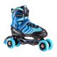 6. NH18192A 4in1 BLACK-BLUE SIZE L(39-43) ROLLER SKATES WITH HOCKEY SLEEVE NILS EXTREME