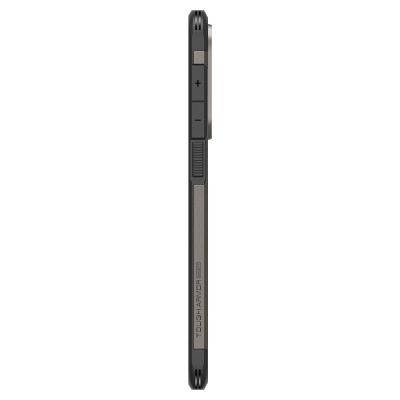 4. Spigen Tough Armor MagSafe Case for Samsung Galaxy S25 Edge - Gray/Black