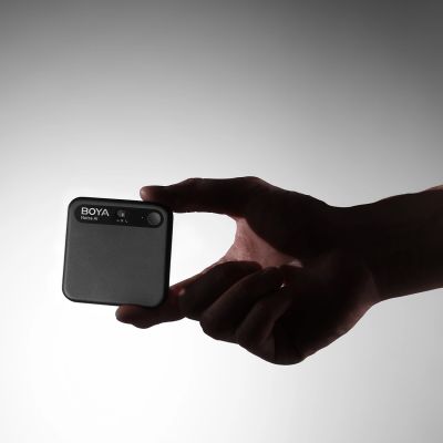 9. BOYA Notra Voice Recorder with AI Transcription - Black