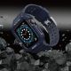 5. Protect Strap Band for Apple Watch 42/44/45mm Armored Case Strap - Blue