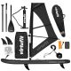 26. VIRTUFIT SUP SURFER 305 BOARD WITH SAIL AND ACCESSORIES BLACK