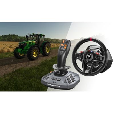 6. Thrustmaster T128 SimTask Farming Pack Black Steering Wheel + Pedals + Gear Shifter PC, PlayStation 4, PlayStation 5