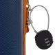 3. COMBINATION PADLOCK FOR SUITCASE AND BAG PROWORLD WITH CABLE