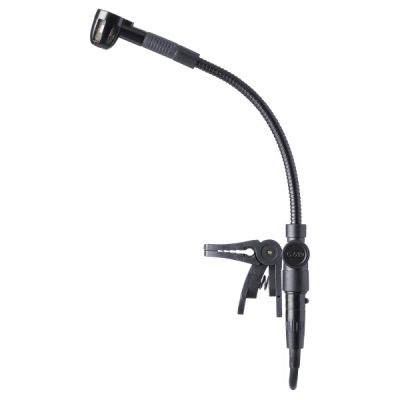 AKG C519 M - Gooseneck Instrument Microphone with Phantom Adapter to XLR
