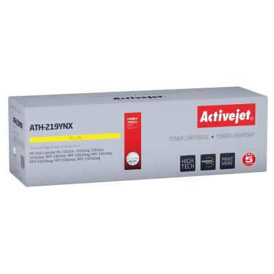 Activejet ATH-219YNX Toner (replaces HP 219X W2192X; Supreme; 2500 pages; yellow) with chip