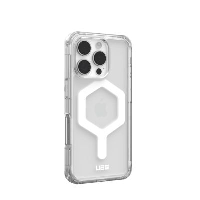 5. Urban Armor Gear UAG John Plyo MagSafe Case Ice/White