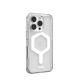5. Urban Armor Gear UAG John Plyo MagSafe Case Ice/White