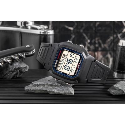 6. Men's Watch CASIO W-800H-1AVDF + BOX