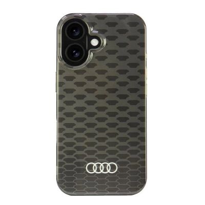 Audi IML Stitching Pattern MagSafe iPhone 16 6.1" black/black hardcase AU-IMLMIP16-Q5/D3-BK