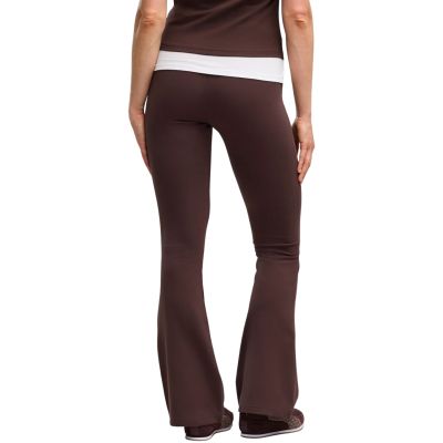 4. Puma Ess High-Waist Flared Women's Leggings Brown 631542 33