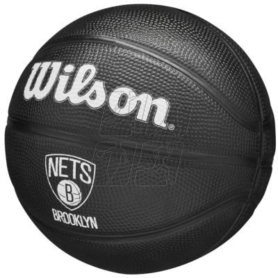 2. Ball Wilson Team Tribute Brooklyn Nets Mini Ball Jr. WZ4017604XB