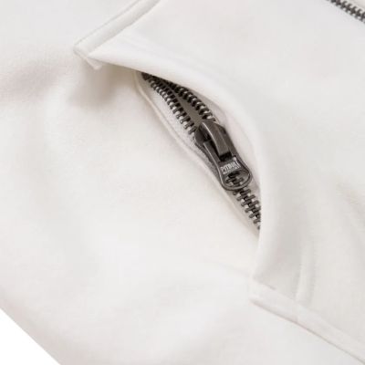 5. Women's insulated zip-up hooded sweatshirt, white Pit Bull Sherpa Ruffina - 184011000200