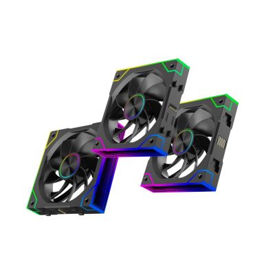 4. Xilence Gaming Series XPF360R.ARGB Computer Case Fan 12cm Black 3 pcs.