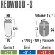 26. High Peak Redwood 3 Sleeping Bag 23085