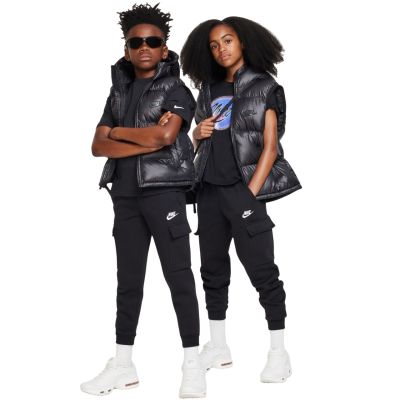 6. Nike Sportswear Club Fleece Kids' Pants Black FD3012 010