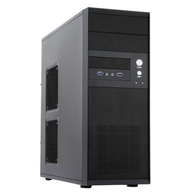 Chieftec CQ-01B-U3-OP Midi Tower Computer Security & Mounts Black