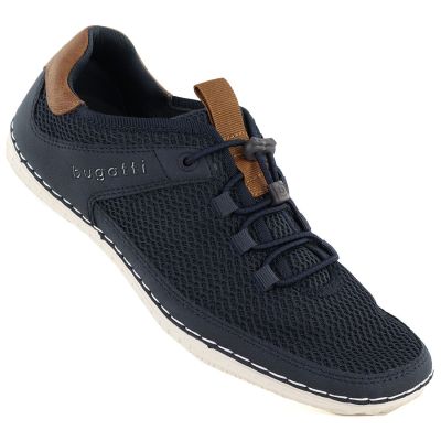 Men's Navy Blue Slip-On Sneakers Bugatti 325-AFF12-6900-4100