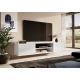 3. TV cabinet SLIDE 200K 200x40xH37 all in white gloss