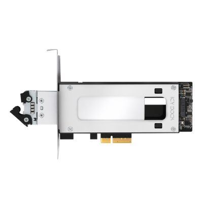 13. ICY Dock ToughArmor MB840M2P-B Storage Controller - M.2 NVMe Card - PCIe 3.0 x4 - 1 Transmitter/Channel - Silver