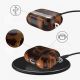 4. Tech-Protect Lamano case for AirPods Pro 3 - black and brown