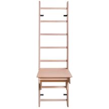 WOODEN PULL-UP LADDER WITH DESK BENCHK 112