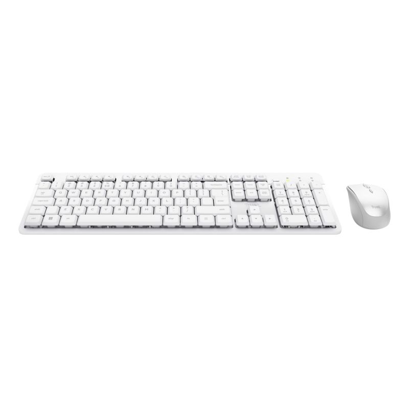 2. Trust ODY II Wireless White US Keyboard + Mouse