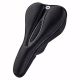 2. Rockbros LF047-S Gel Bicycle Saddle Cover, Silicone, Size M – Black