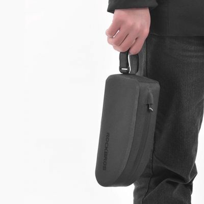 8. Rockbros AS-019-1 Waterproof Bicycle Frame Bag 1.6L - Black