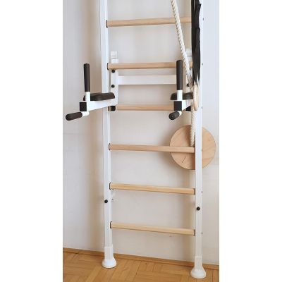 44. GYMNASTIC LADDER HANDLE BAR CHILDREN'S ACCESSORIES WHITE MAT BENCHK 413