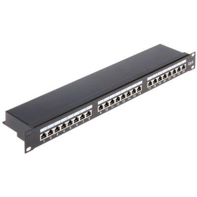 PATCH PANEL RJ-45 PP-24/RJ6-C/FTP-S