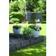 4. Scheurich 4033083250525 Outdoor Planter Potted Planter Freestanding Plastic Black