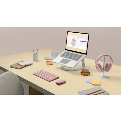 18. Logitech Pebble 2 M350s Pink Mouse